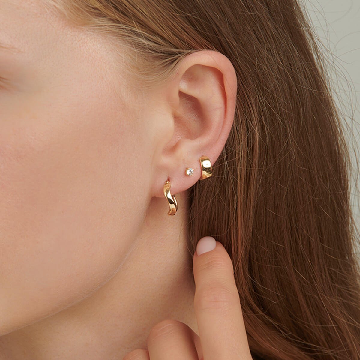 LUCKYJEWUS Small Sterling Silver Hoop Earrings for Women, 8mm India | Ubuy